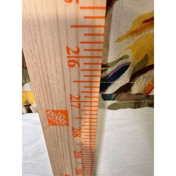 Saks Fifth Avenue Vintage Floral Hawaiian silk oversized button up shirt, size S - Picture 6 of 6